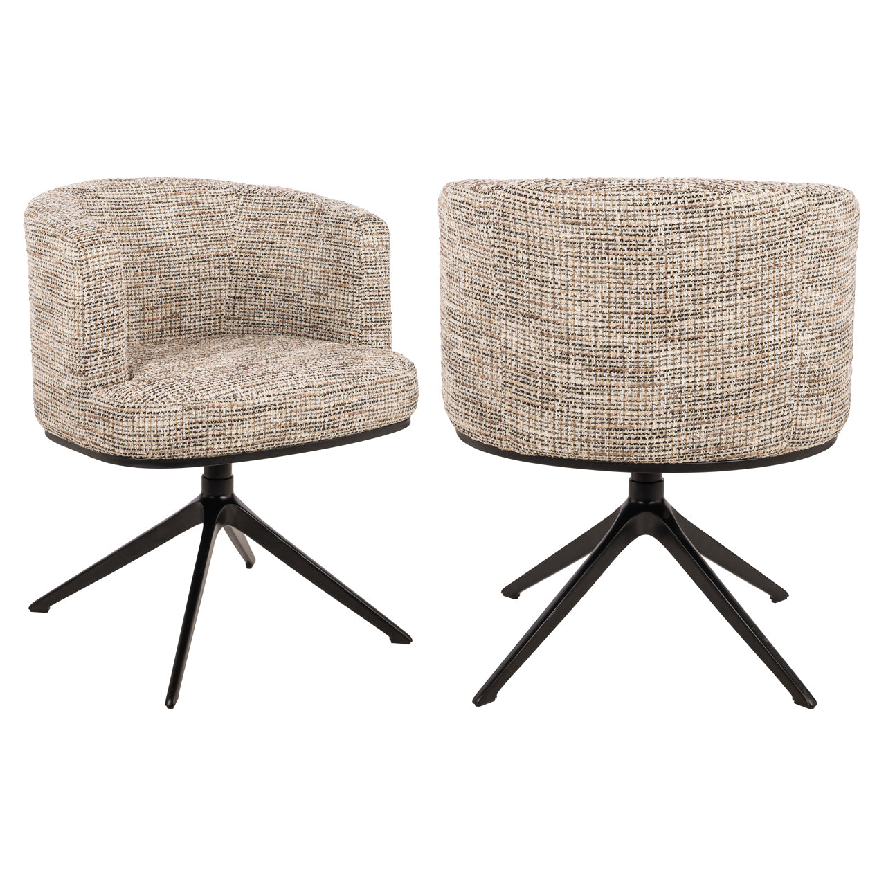 Dining chair Cheyenne trendy nature swivel