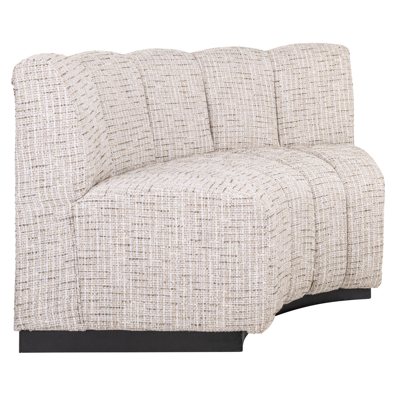 Dining bench Hillpark customized round corner