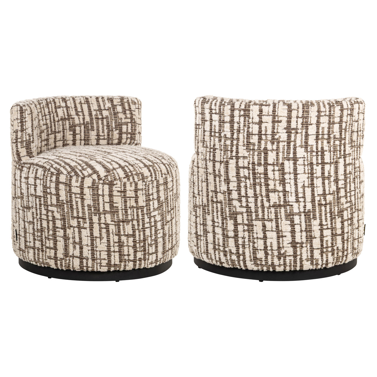 Lounge chair Franny cream