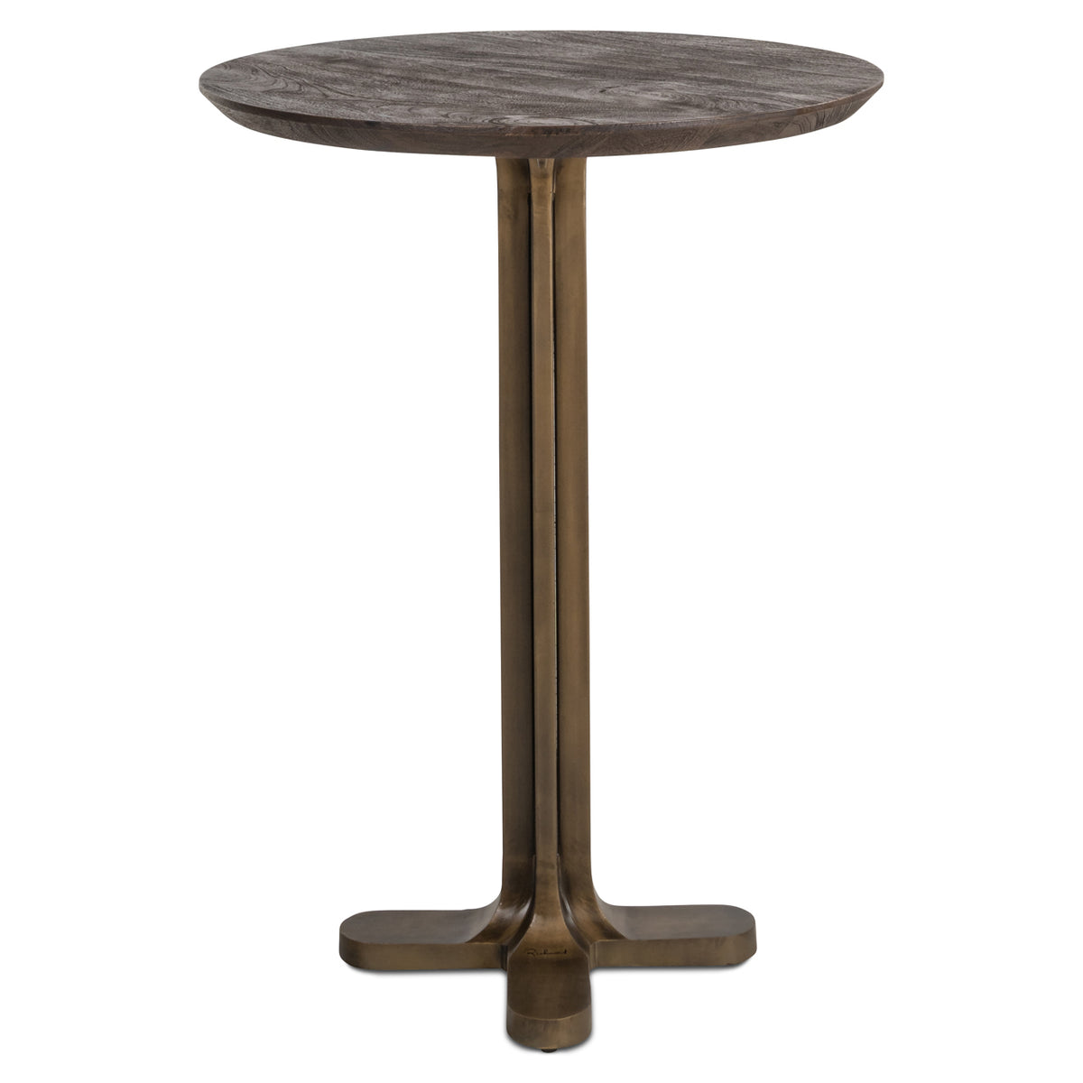Bar table Revelin dark brown 80Ø
