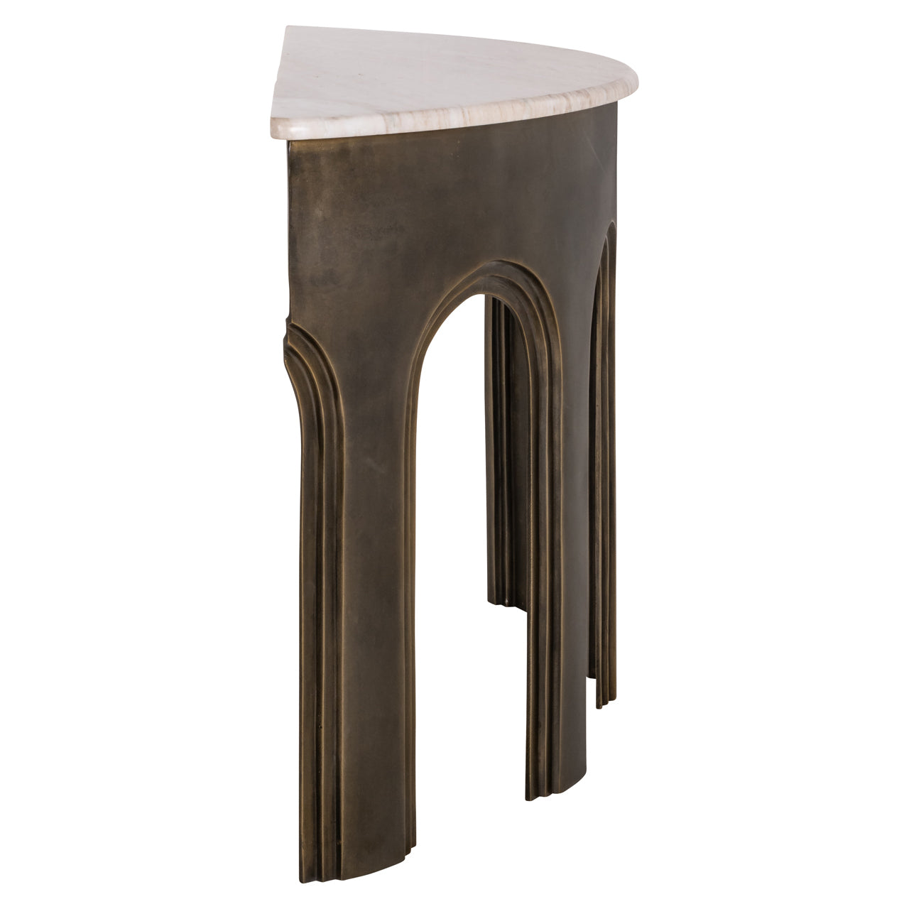 Console Sanchis brass antique