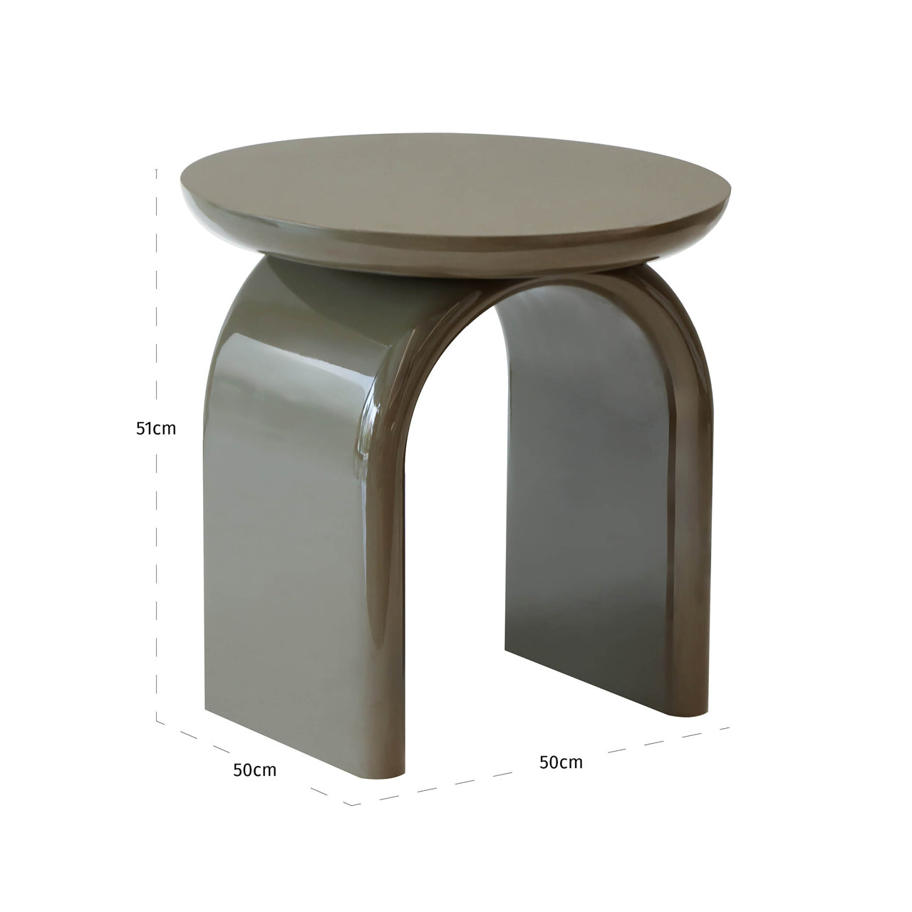 End table Merrick green