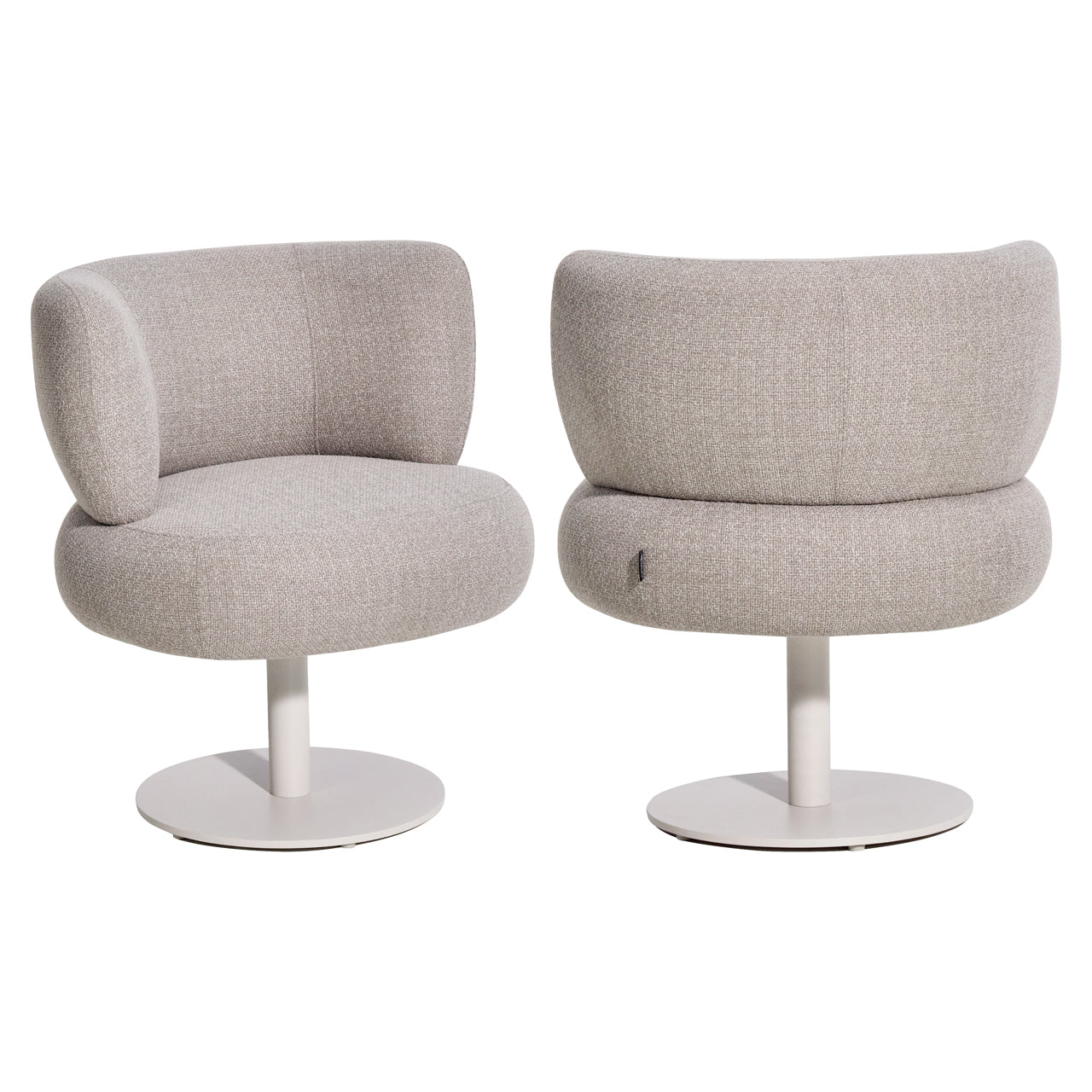 Outdoor dining chair Mason greige alpine swivel