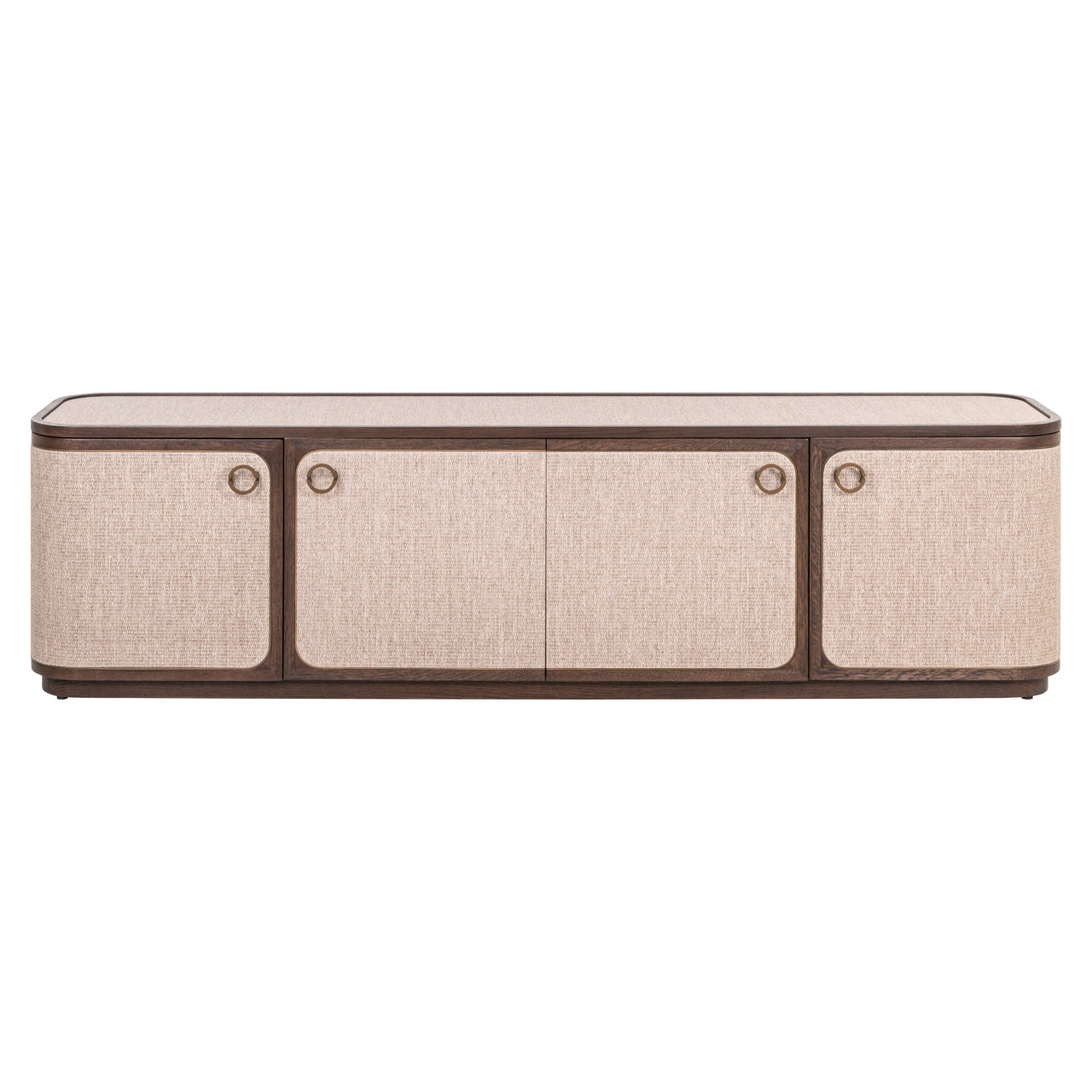 TV cabinet Willox brown 4-doors