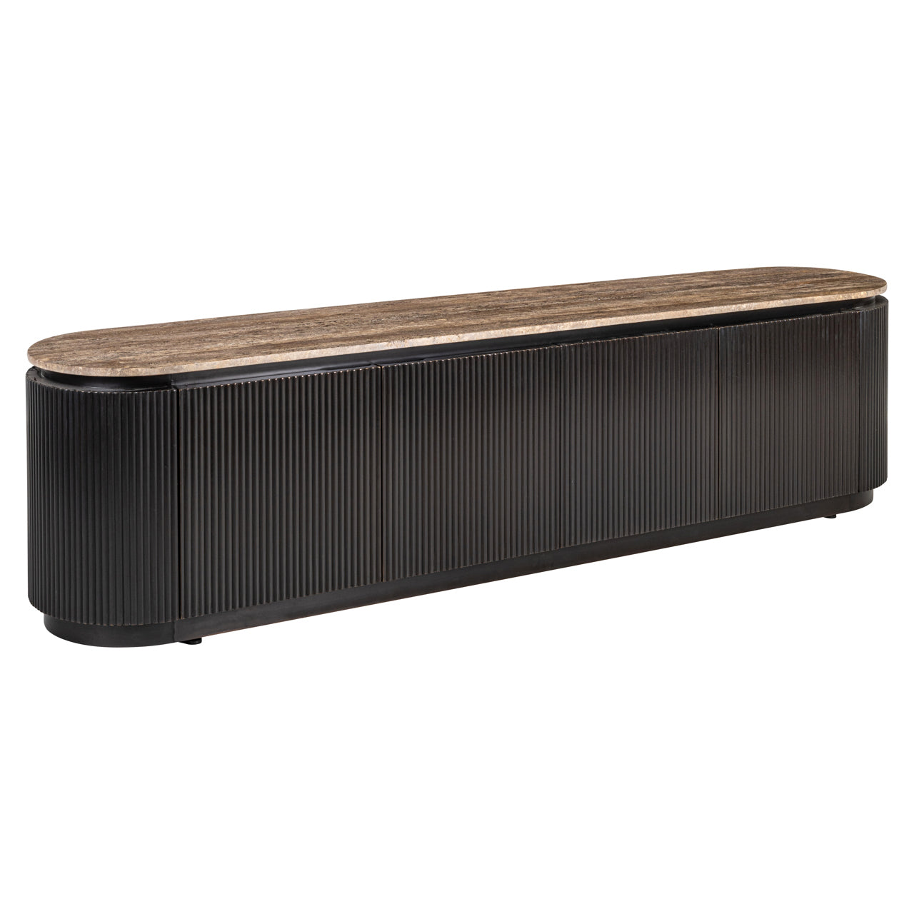 TV cabinet Russo ash brown 4-doors