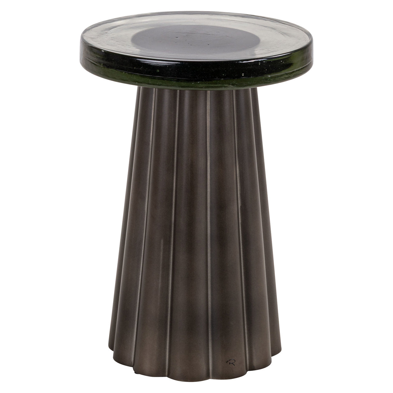 End table Barwick brass antique