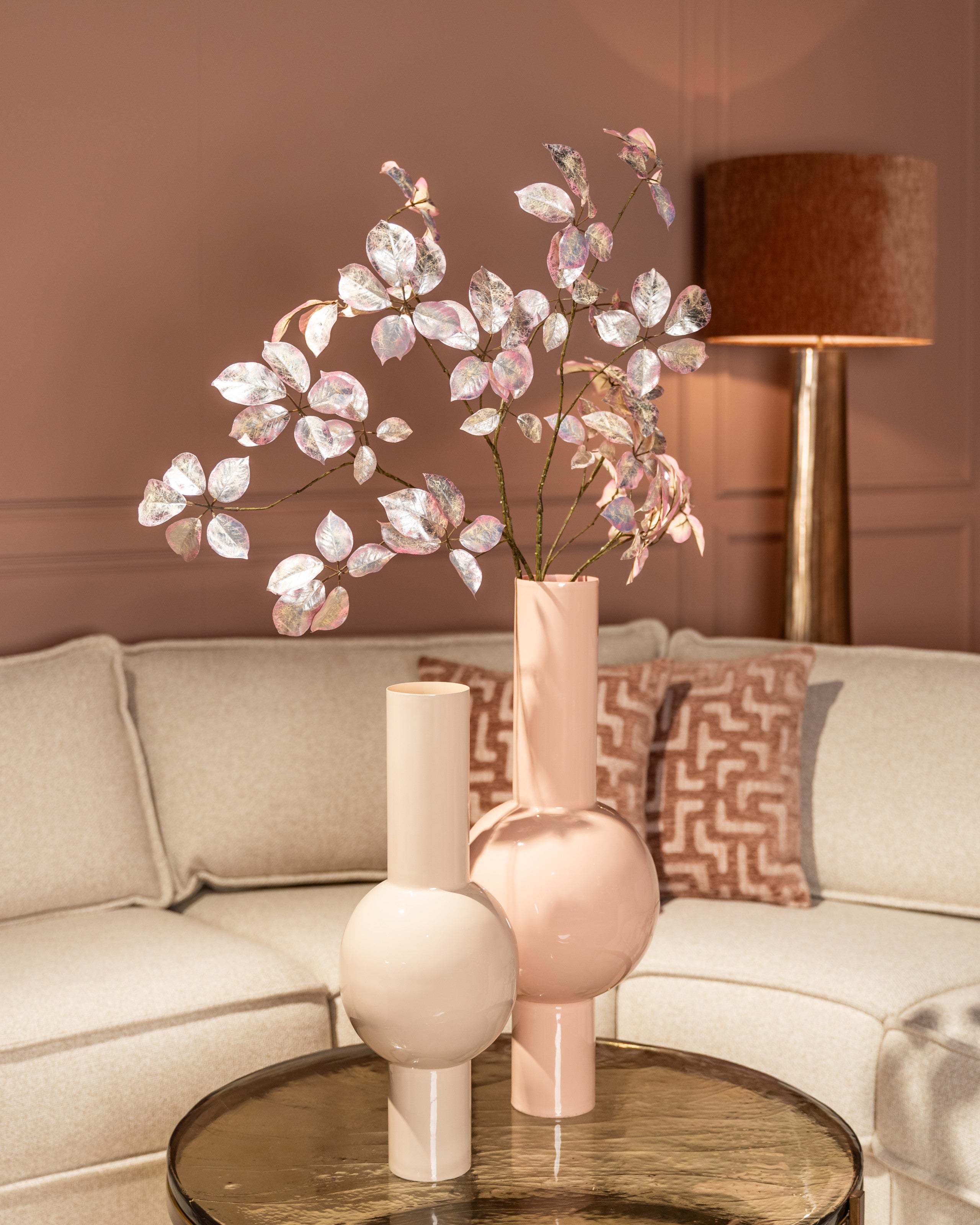 Floor lamp Velune brass antique