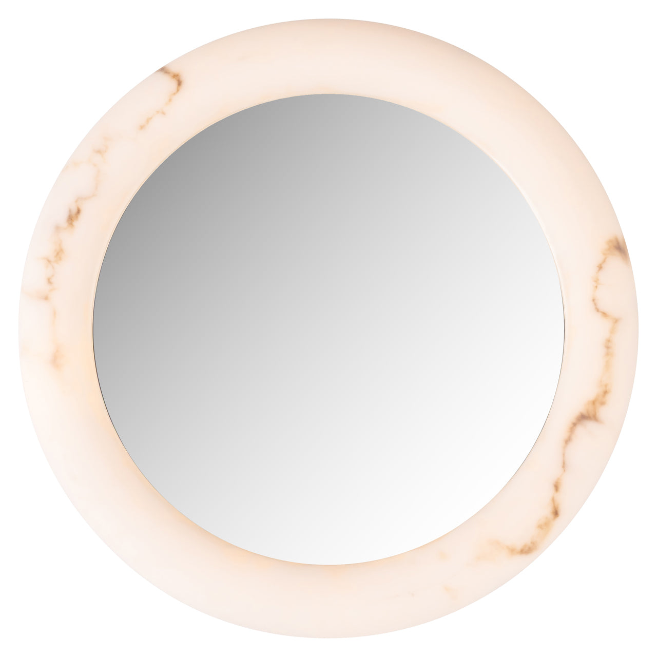 Wall lamp Oravelle white mirror 60Ø