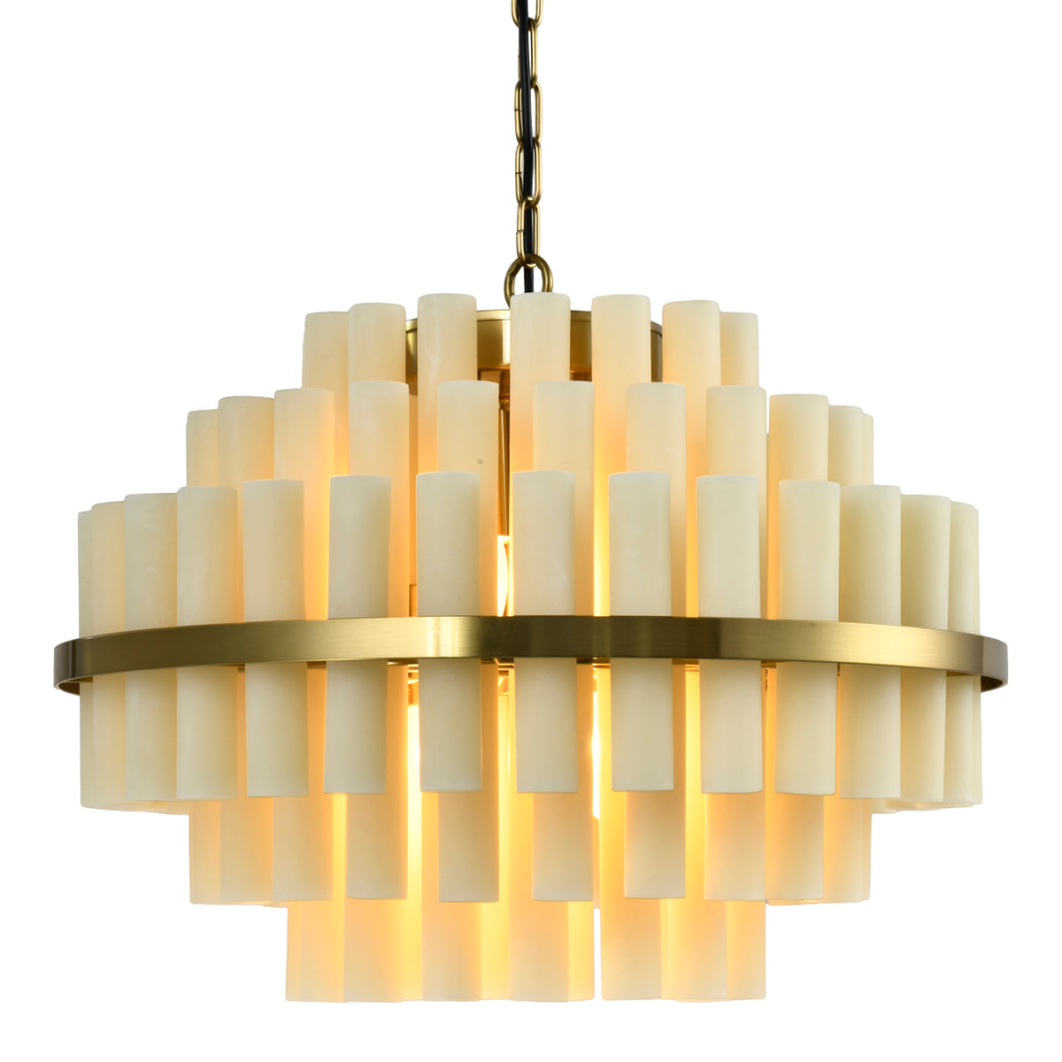 Chandelier Zerine white