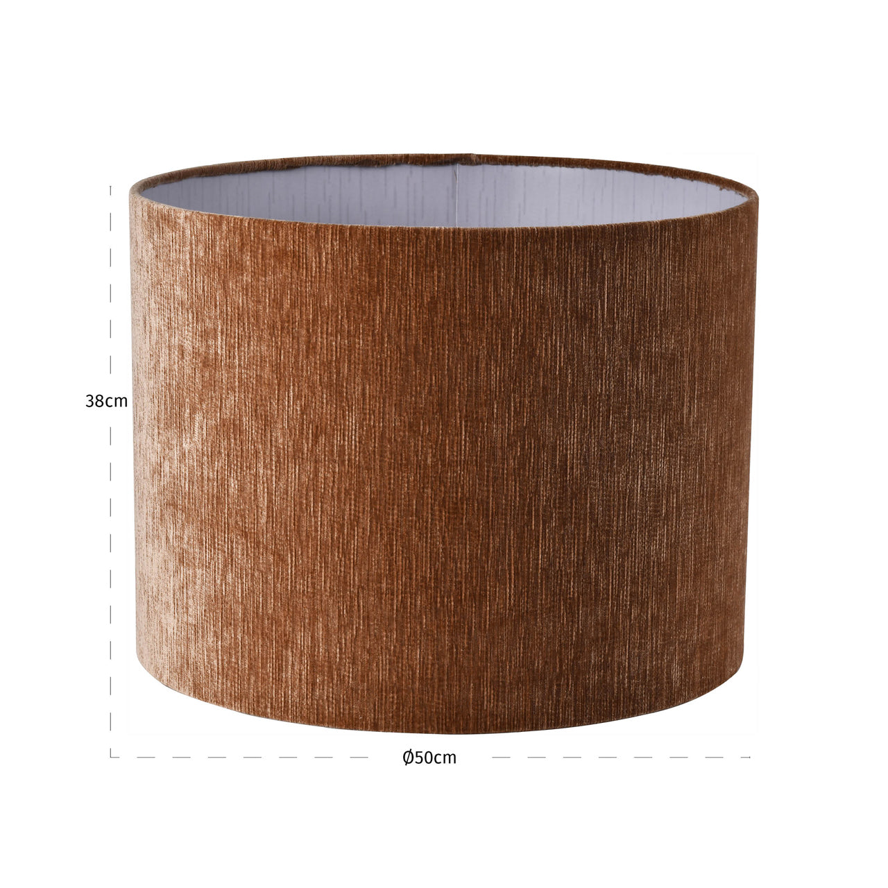 Lampshade Ziba Be straight mocha mousse 50Ø