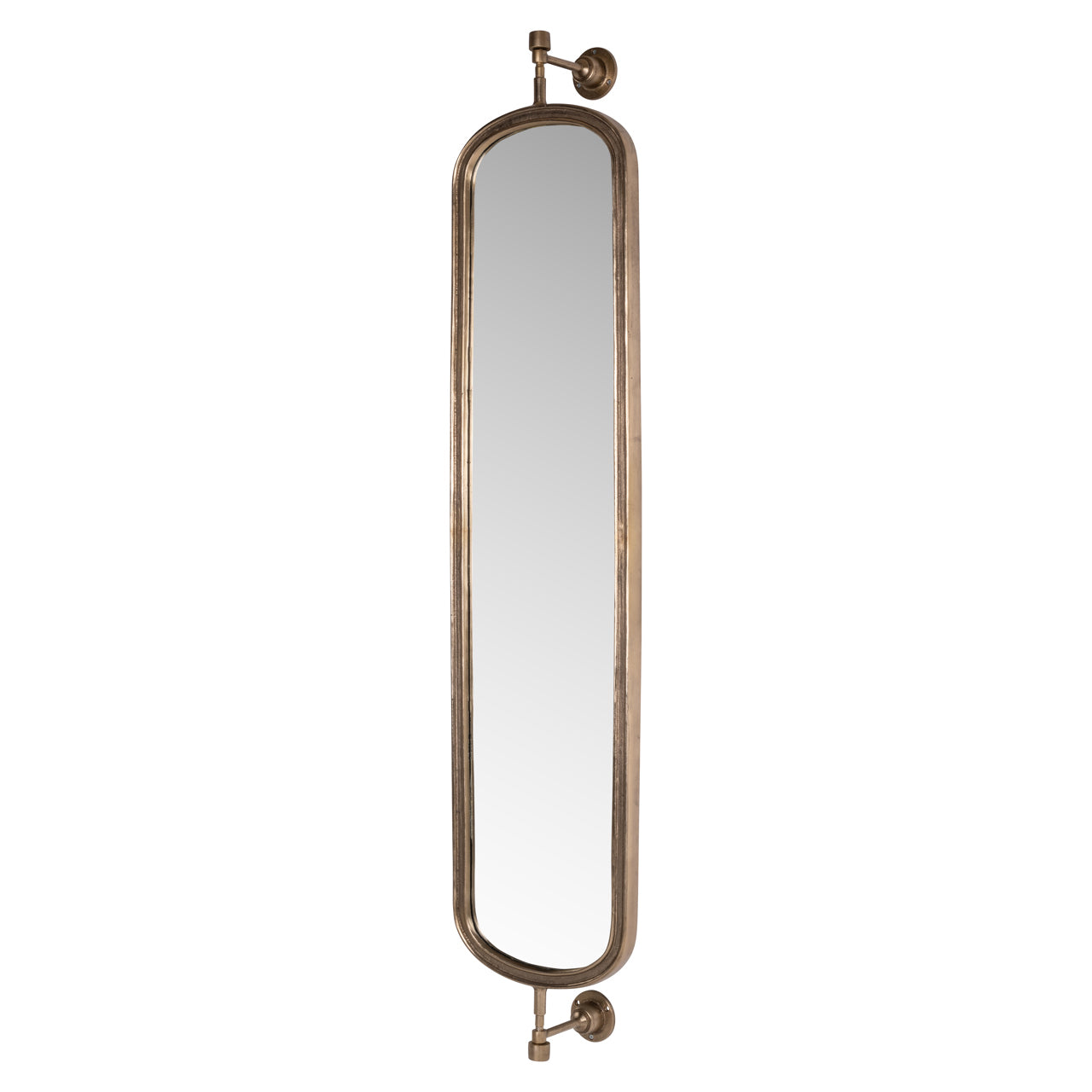 Mirror Hasting brass antique