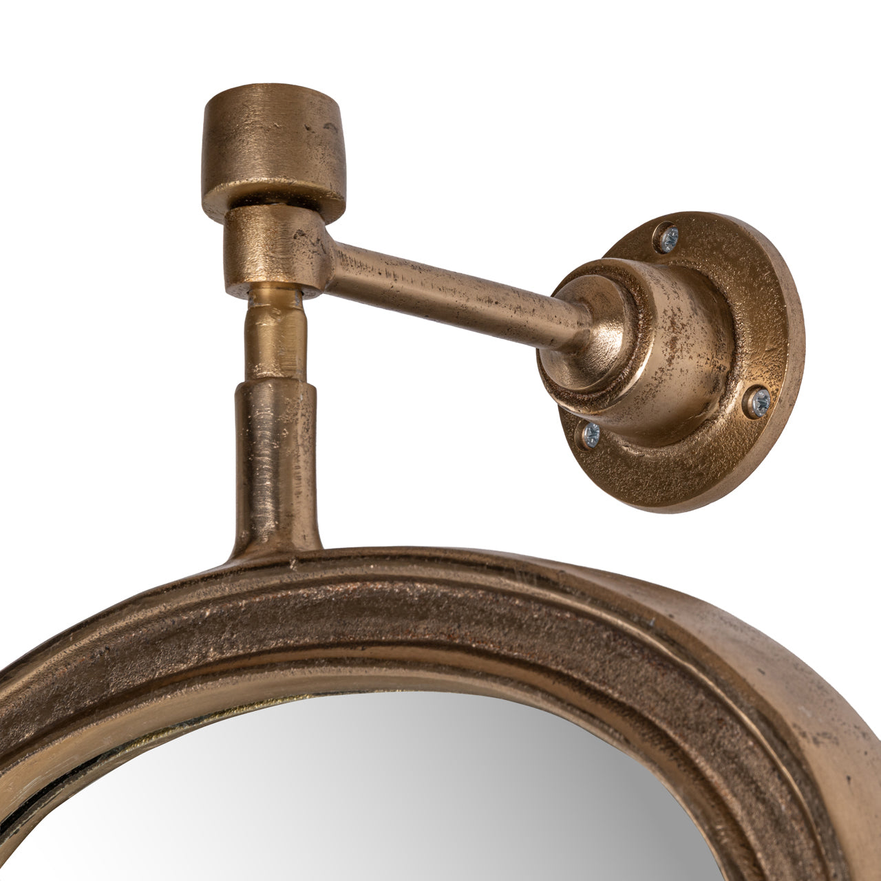 Mirror Hasting brass antique