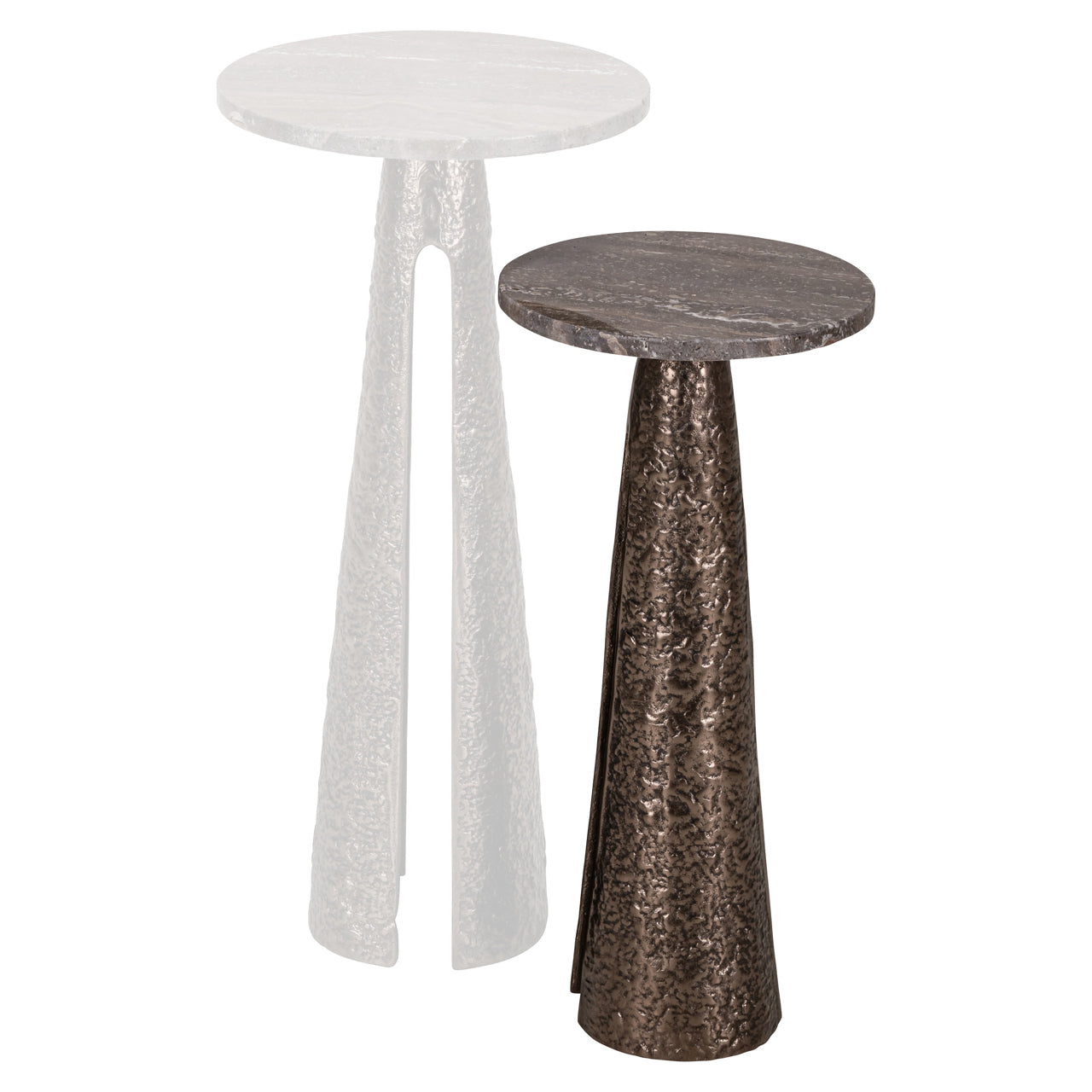 End table Eldora bronze 25Ø