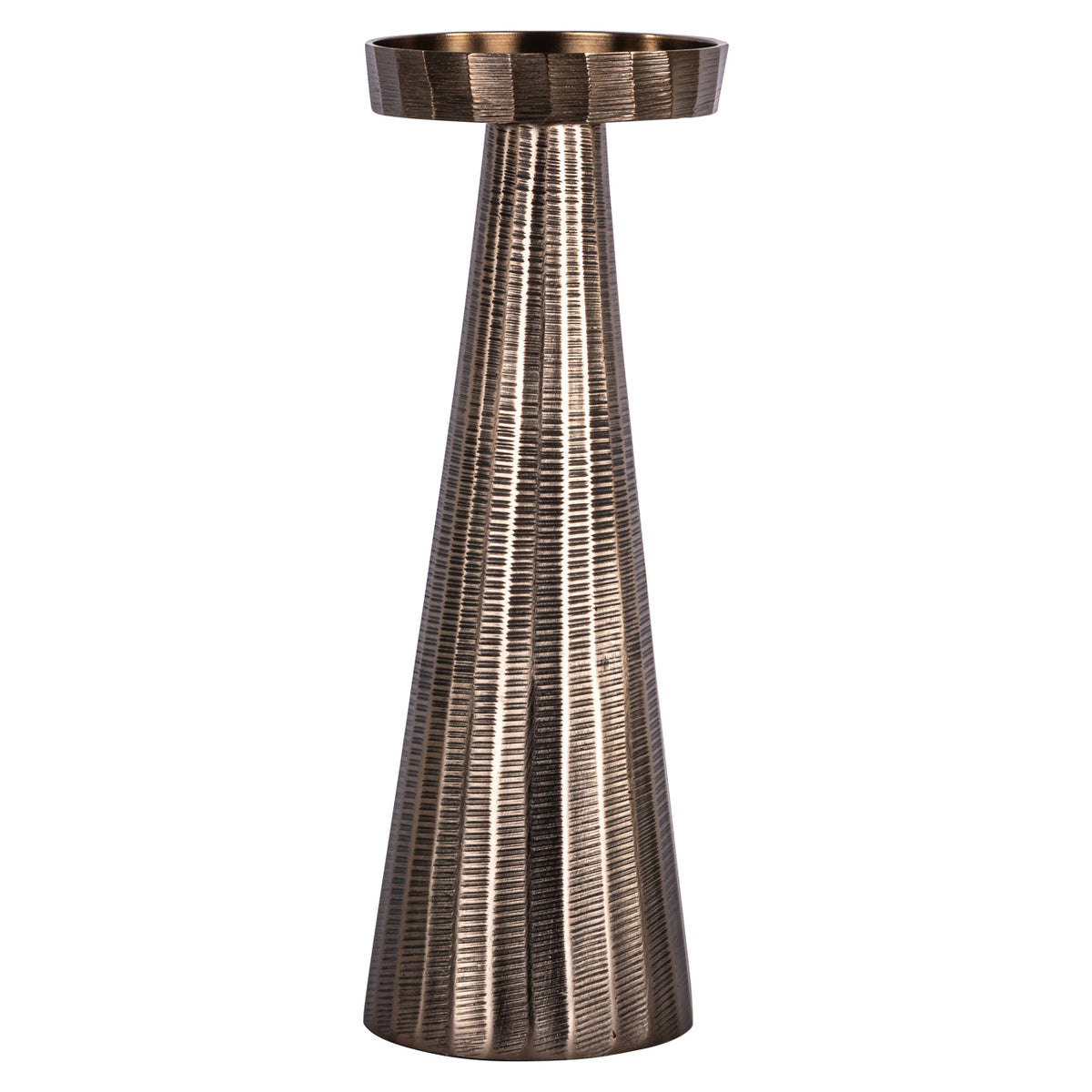 Candle holder Evola bronze S