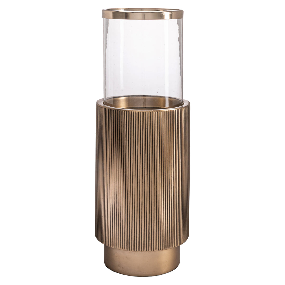 Hurricane light Soreli brass antique