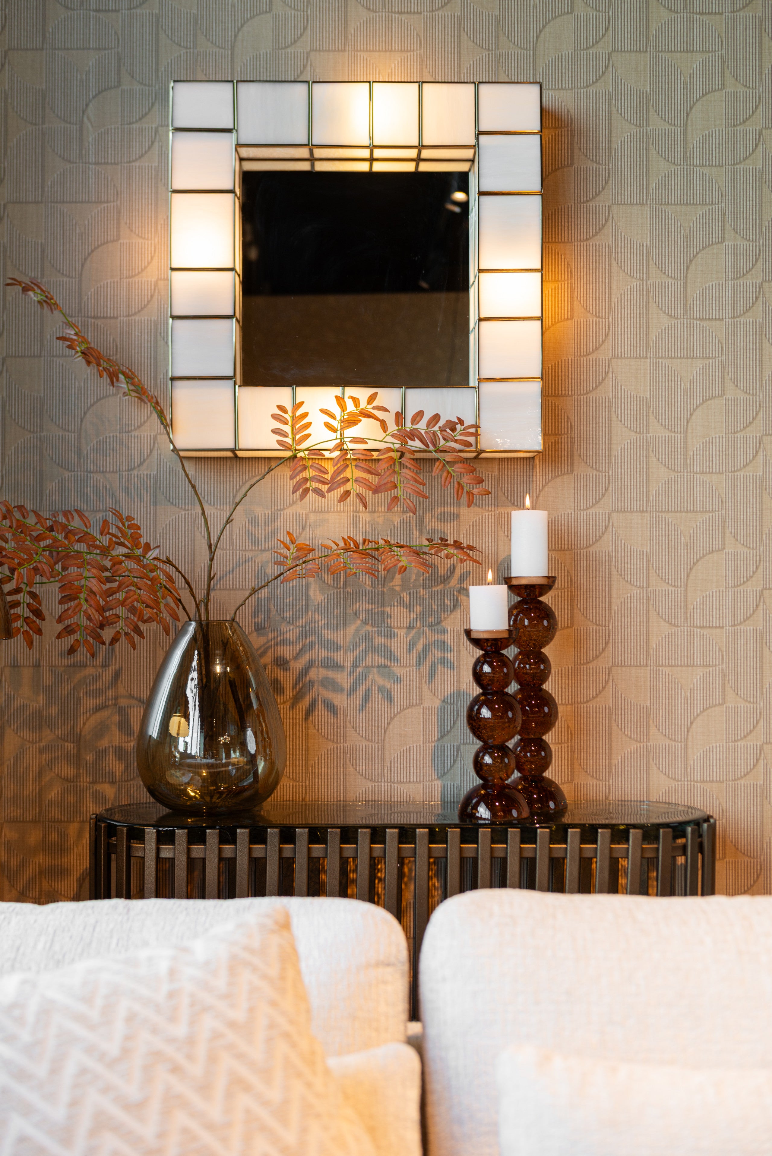 Wall lamp Luma brass antique