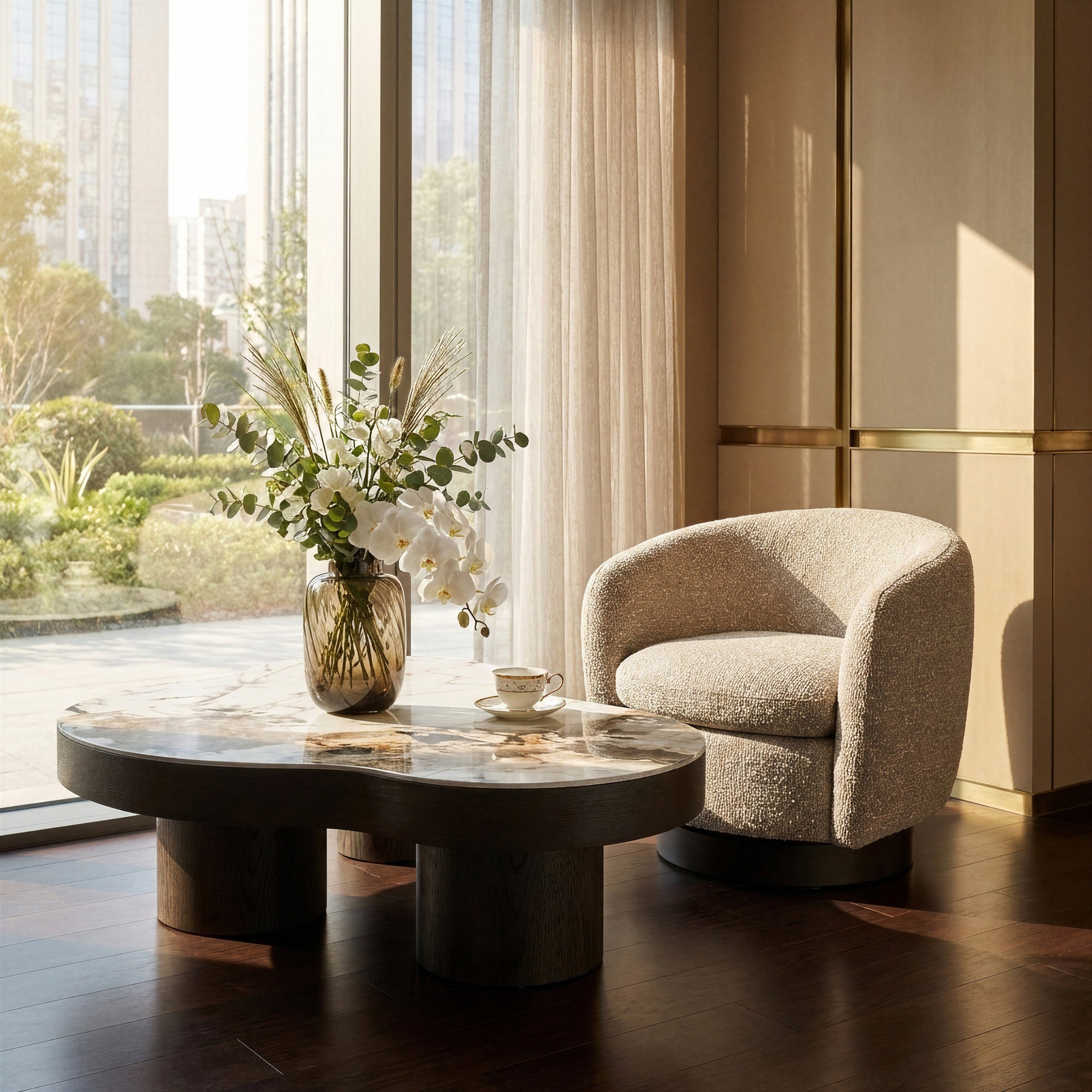 Coffee table Langford brown