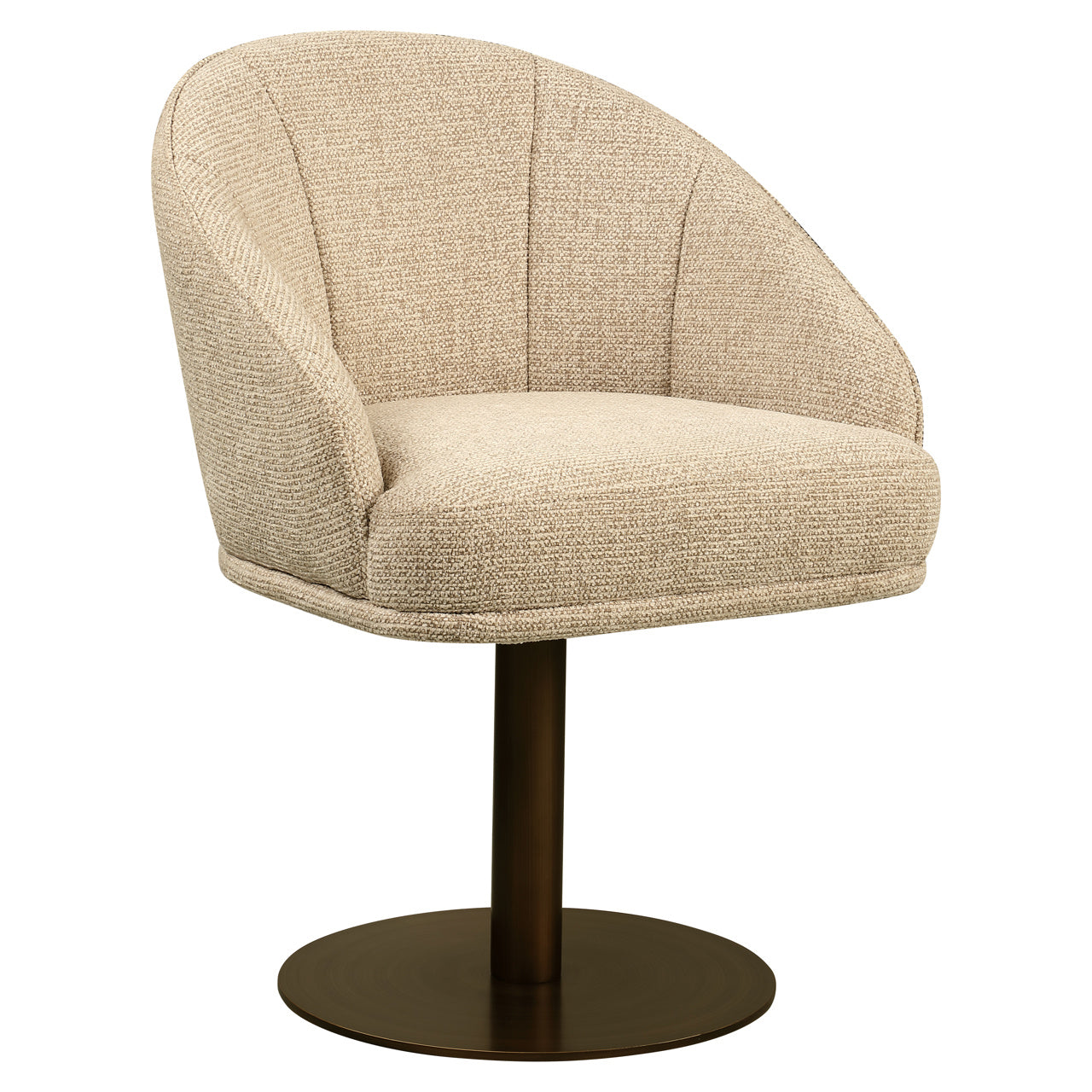 Dining chair Beverly natural fancy swivel