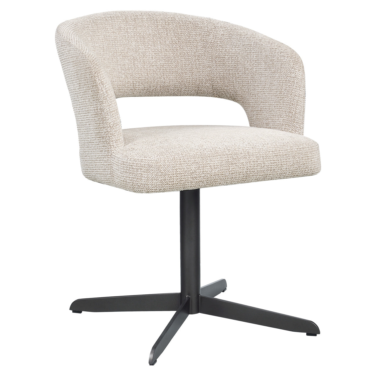 Dining chair Blanca natural fancy fire retardant