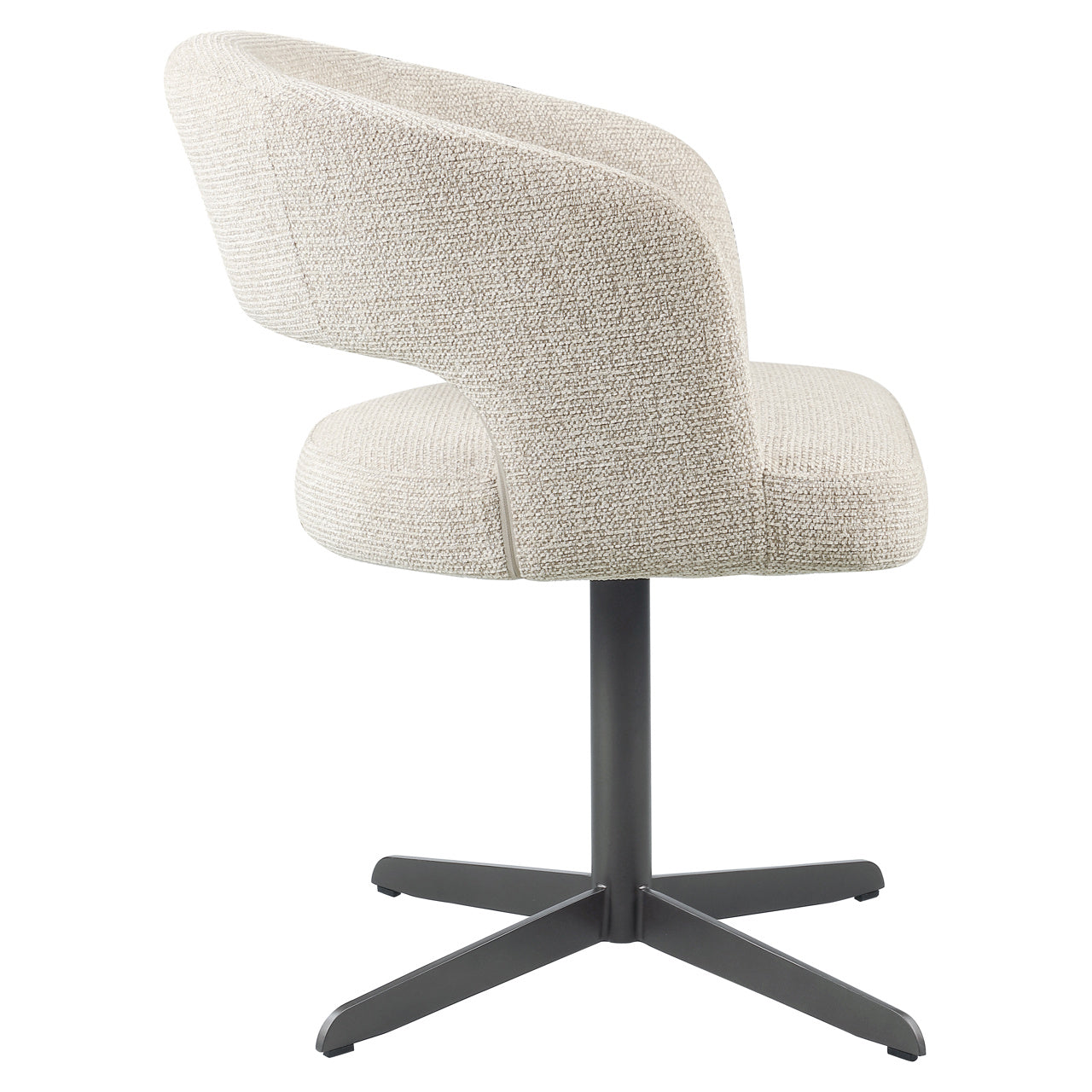 Dining chair Blanca natural fancy fire retardant