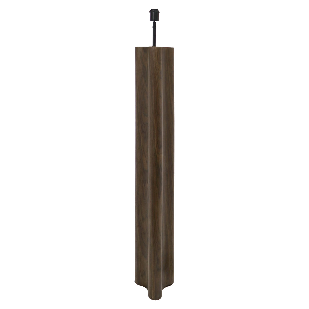 Floor lamp Jamy walnut