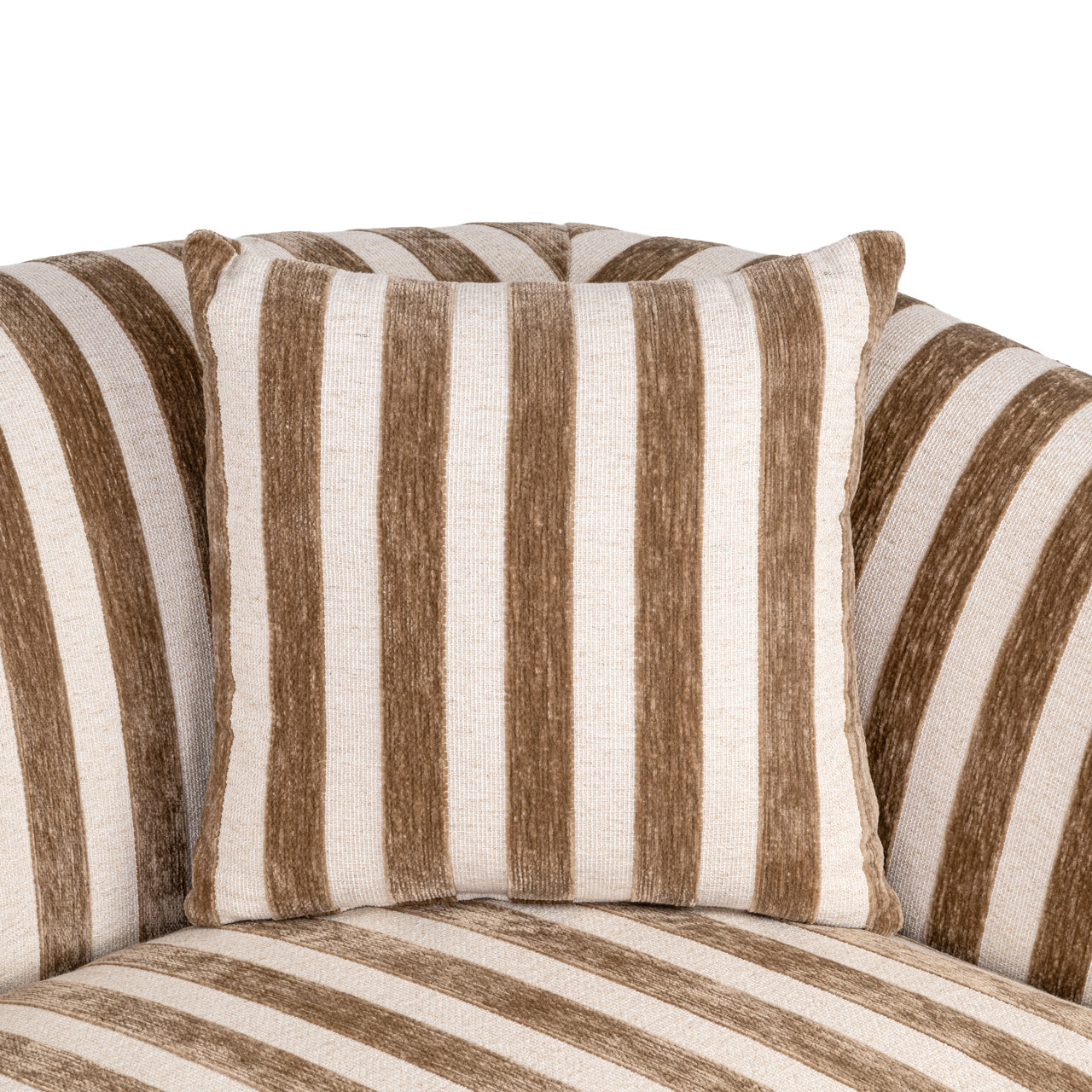 Sofa Luxandra stripes sand
