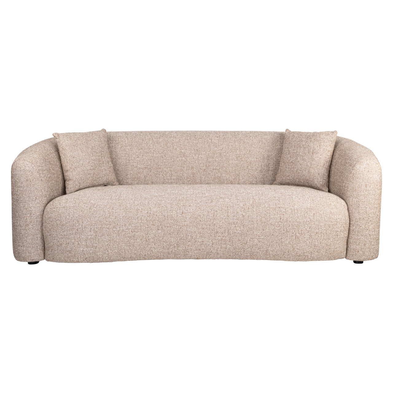 Sofa Luxandra sand tweed fire retardant