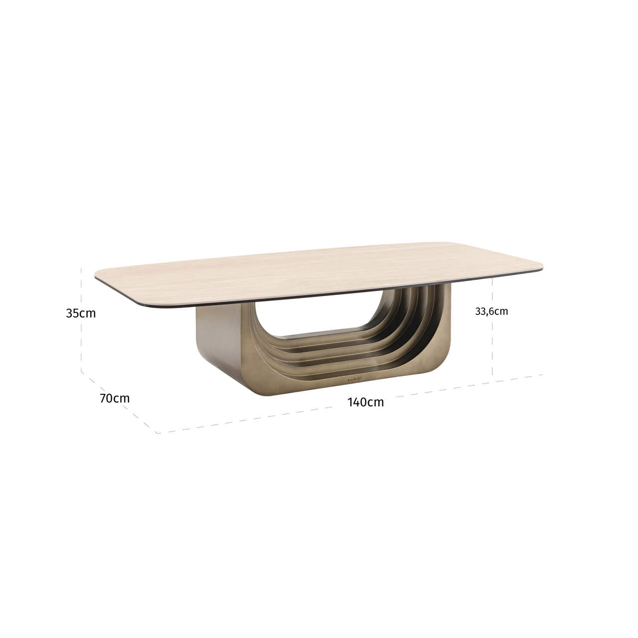 Coffee table Maxfield beige