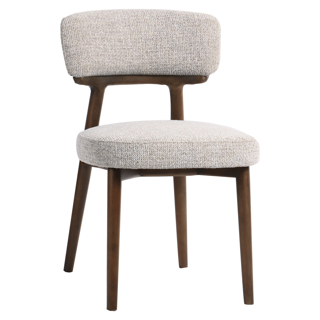 Dining chair Basker natural fancy fire retardant (Set of 2)