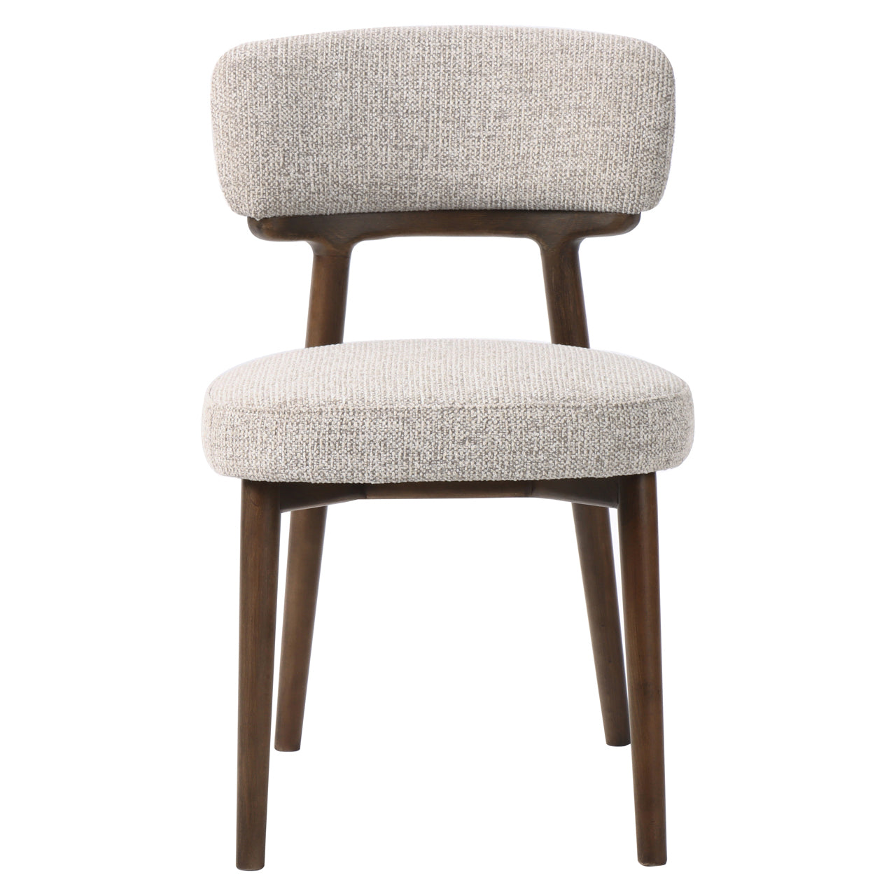 Dining chair Basker natural fancy fire retardant (Set of 2)
