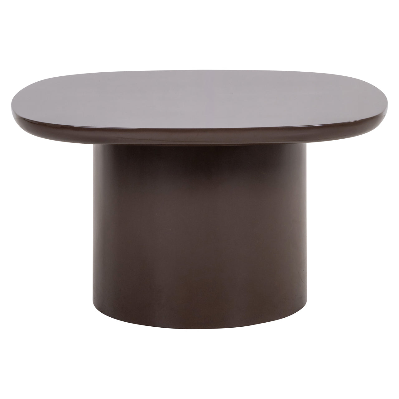 End table Almundi chocolat brown