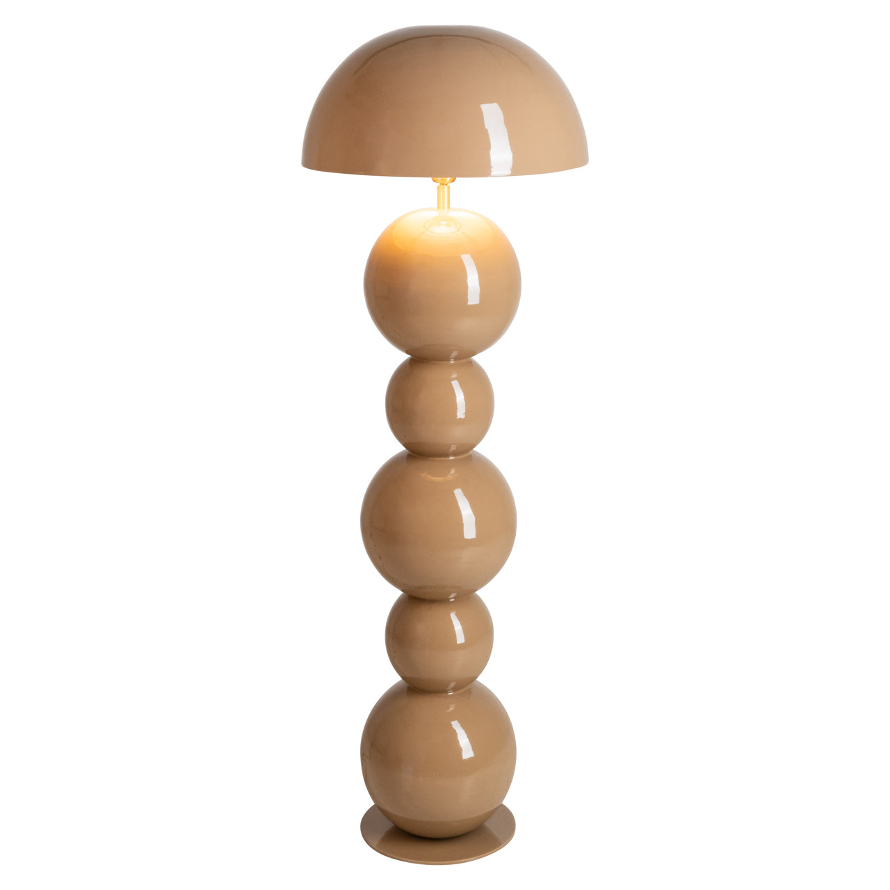 Floor lamp Hasden mocha mousse