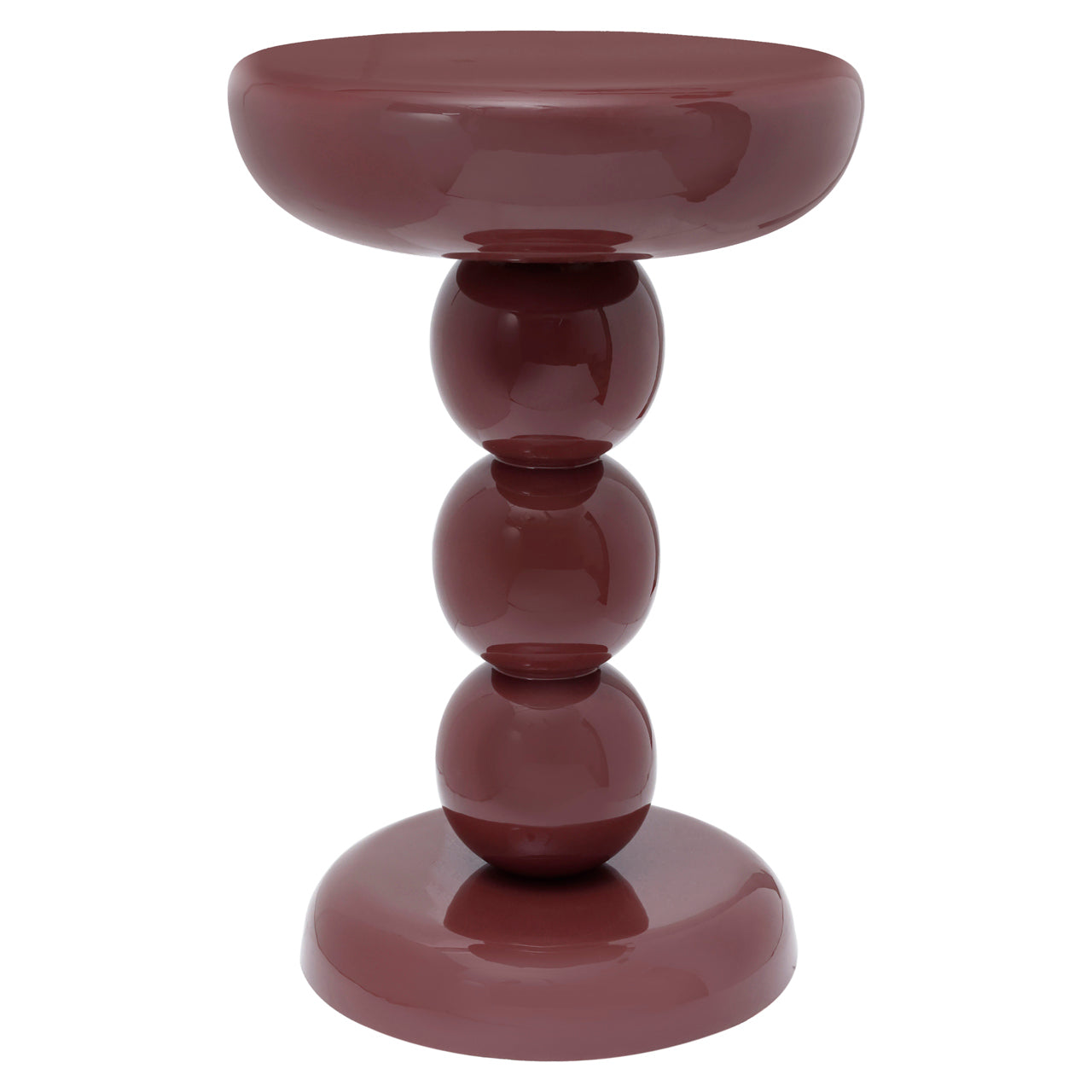 End table Reid burgundy