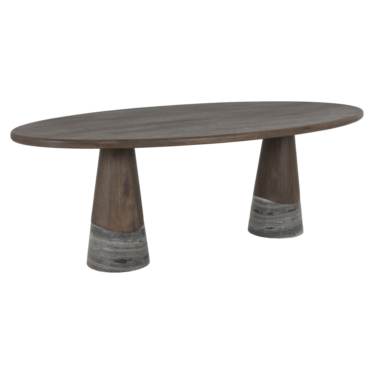 Dining table Harper Smoked charchoal