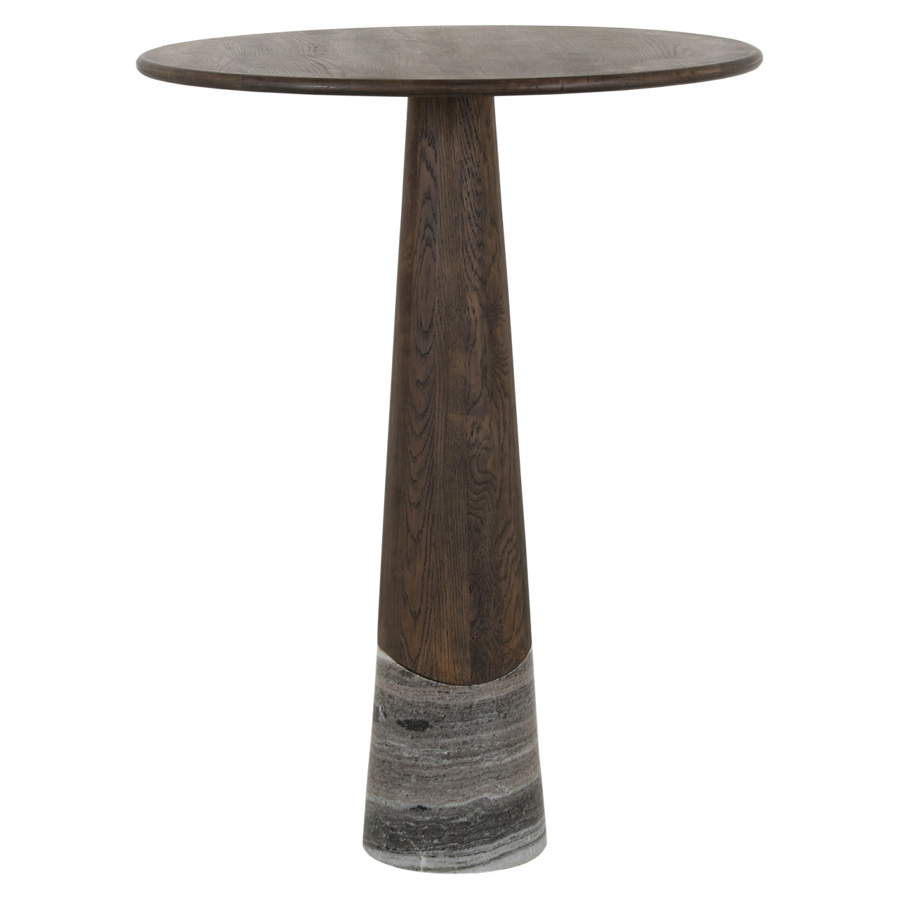 Bar table Harper Smoked charchoal