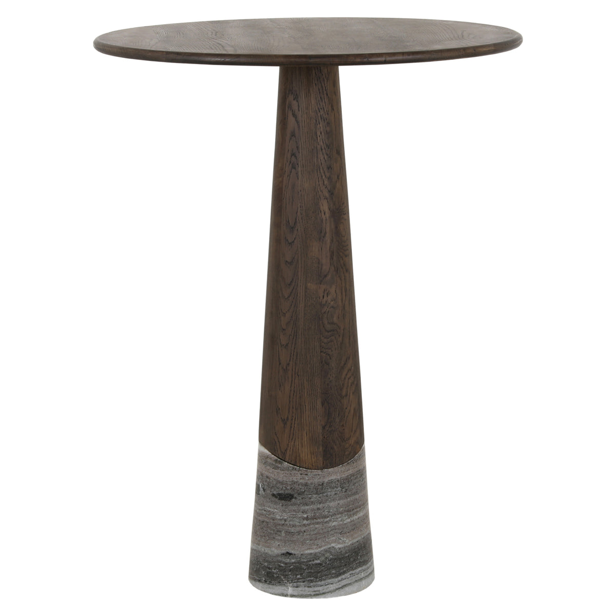 Bar table Harper Smoked charchoal