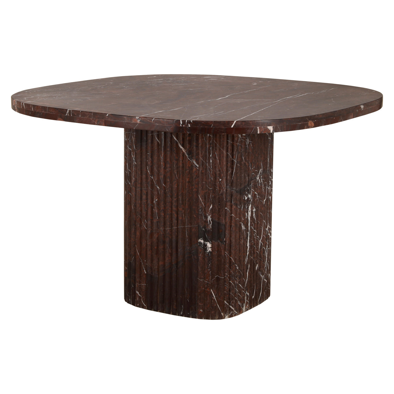 Dining table Orchid burgundy
