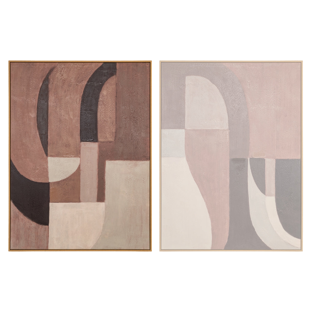 Wall art Tatu right brown