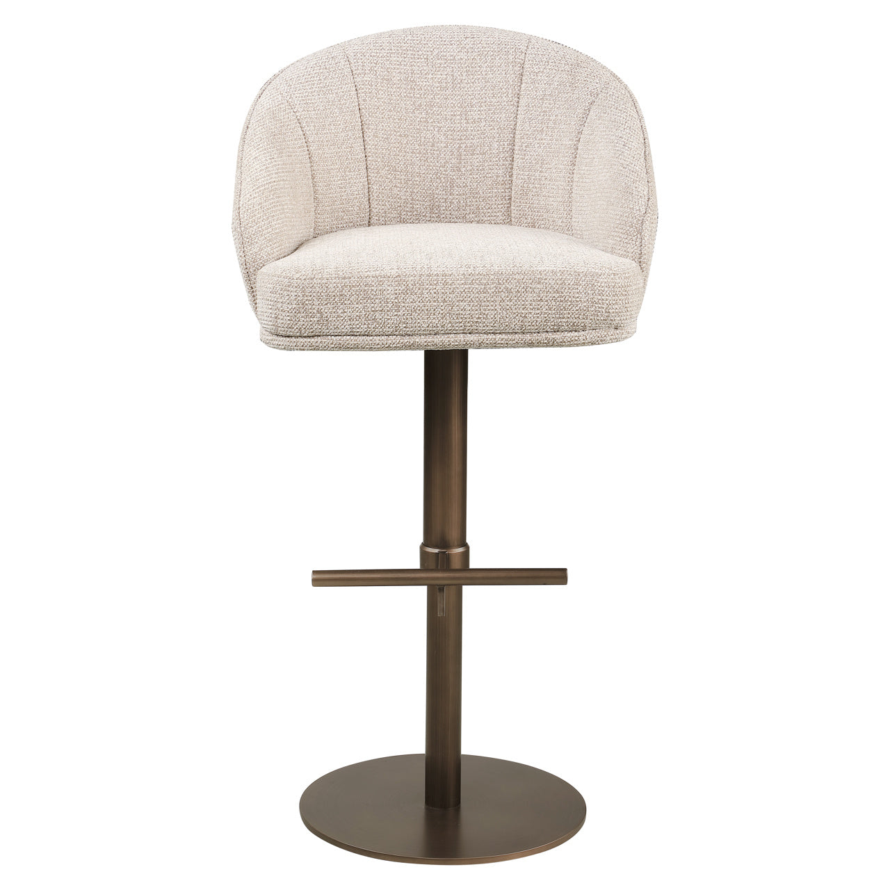 Bar stool Beverly natural fancy swivel