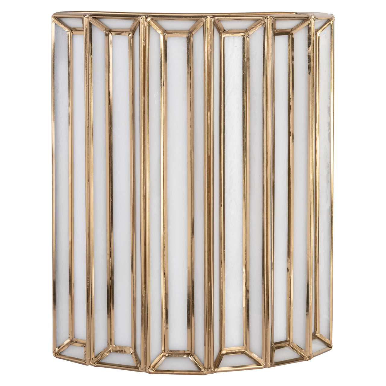 Wall lamp Lumine brass antique