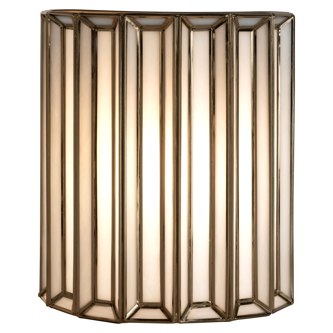 Wall lamp Lumine brass antique
