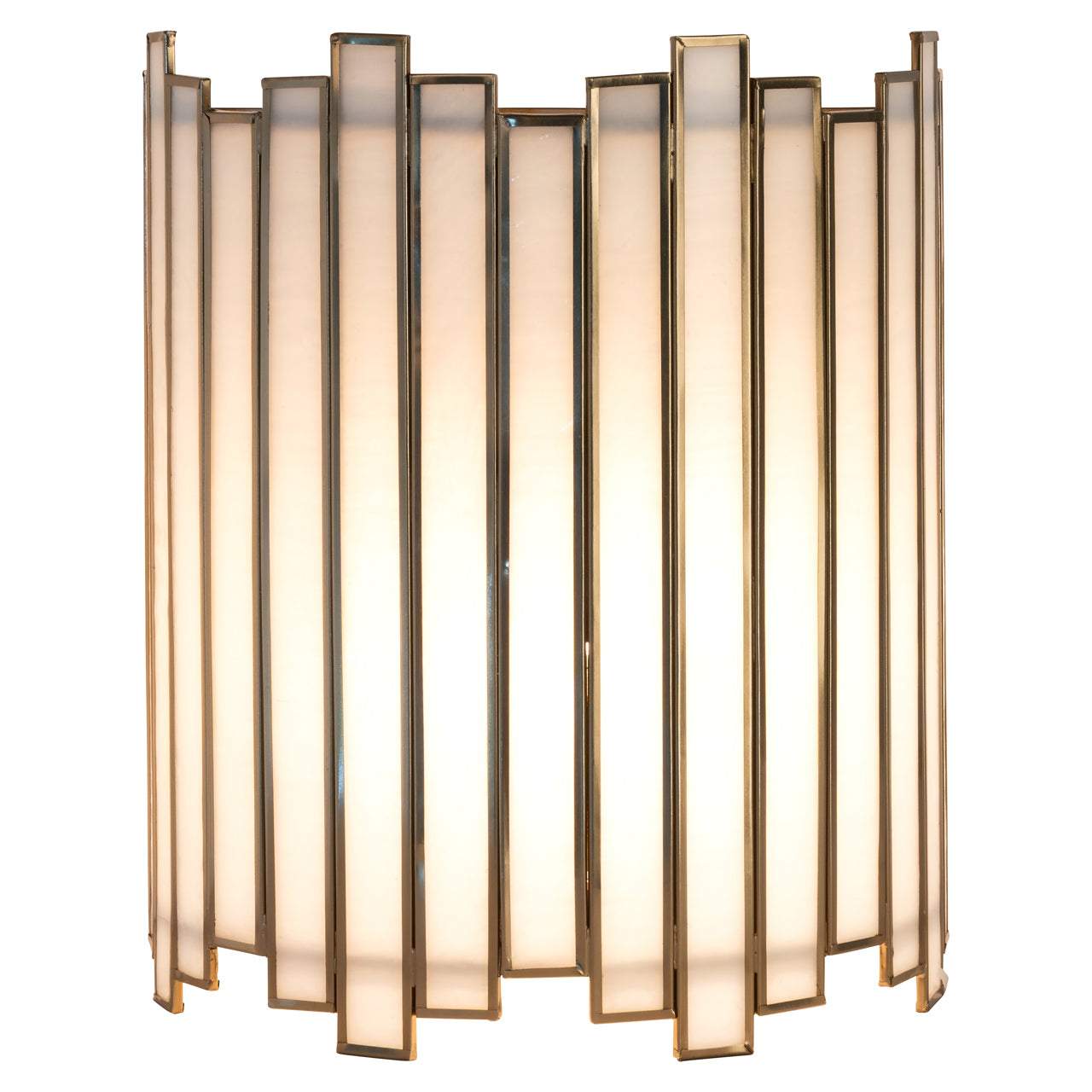 Wall lamp Lima brass antique