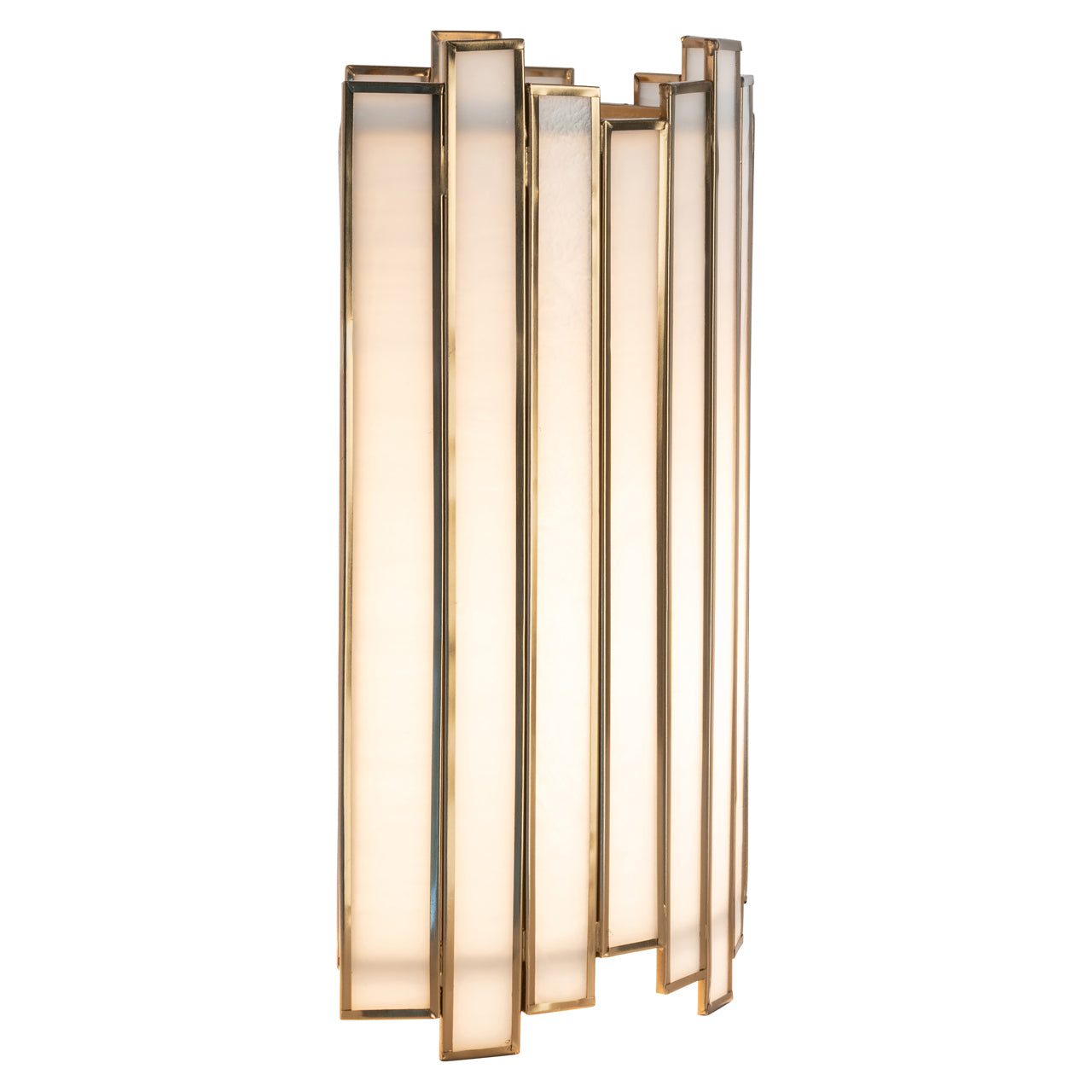 Wall lamp Lima brass antique