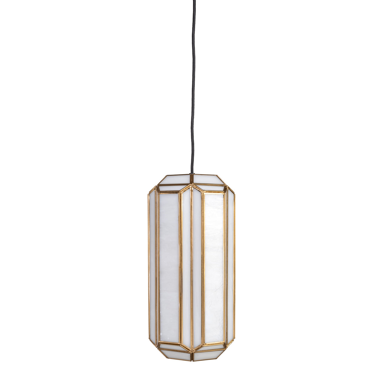 Chandelier Elona brass antique