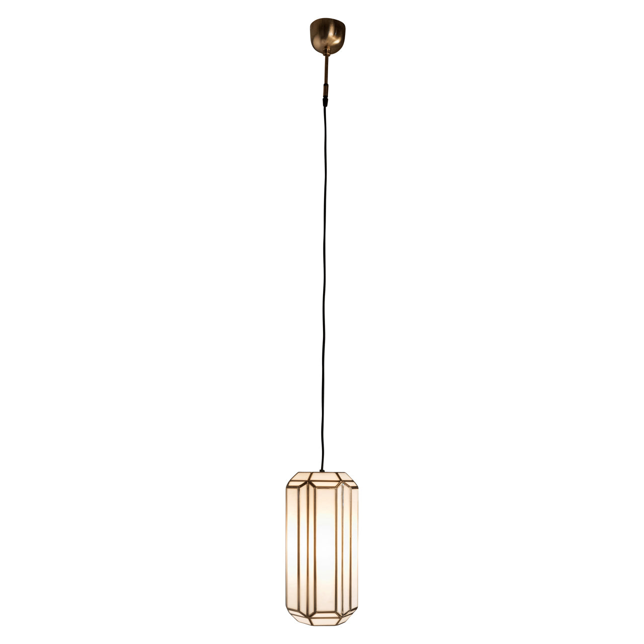 Chandelier Elona brass antique