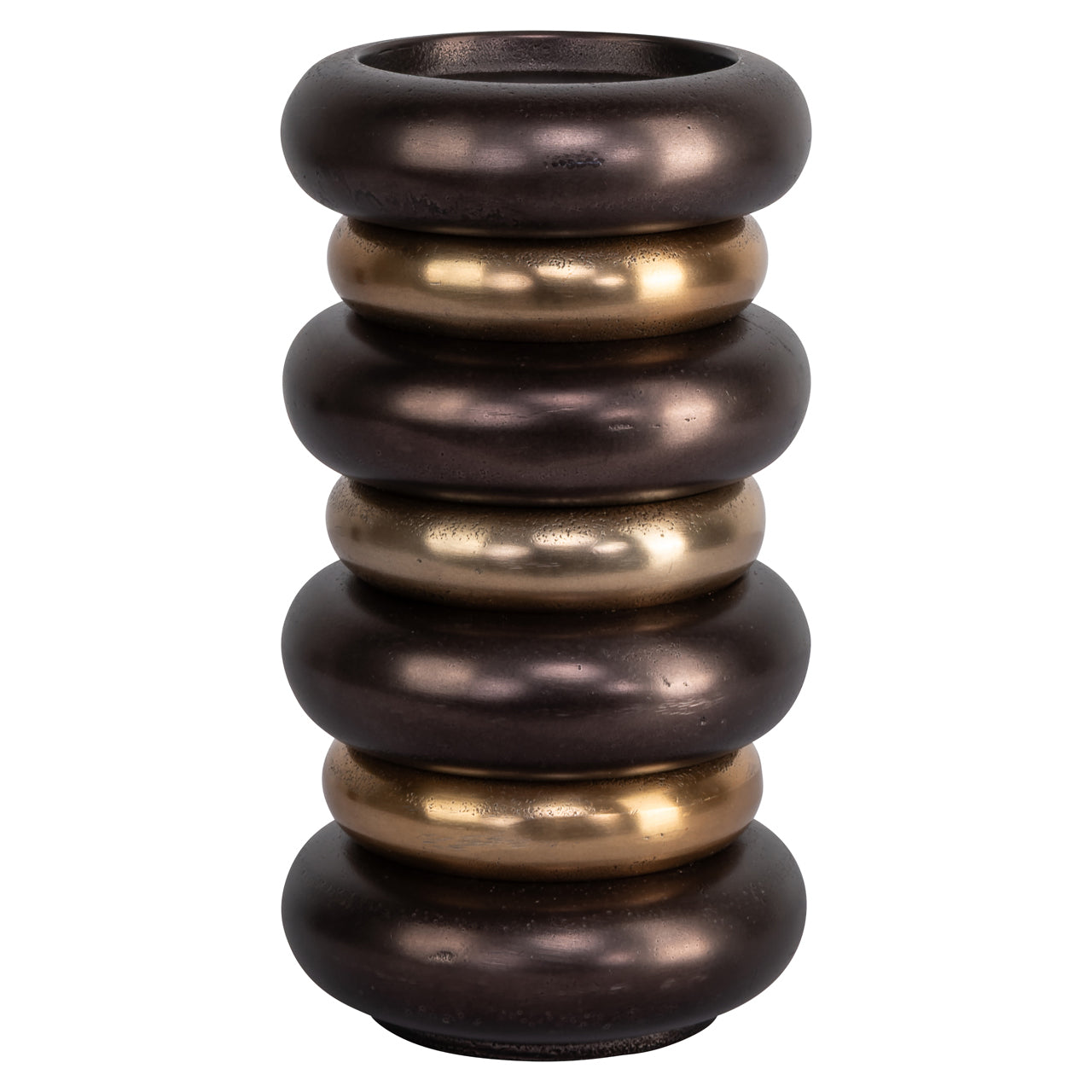 Candle holder Eve bronze large
