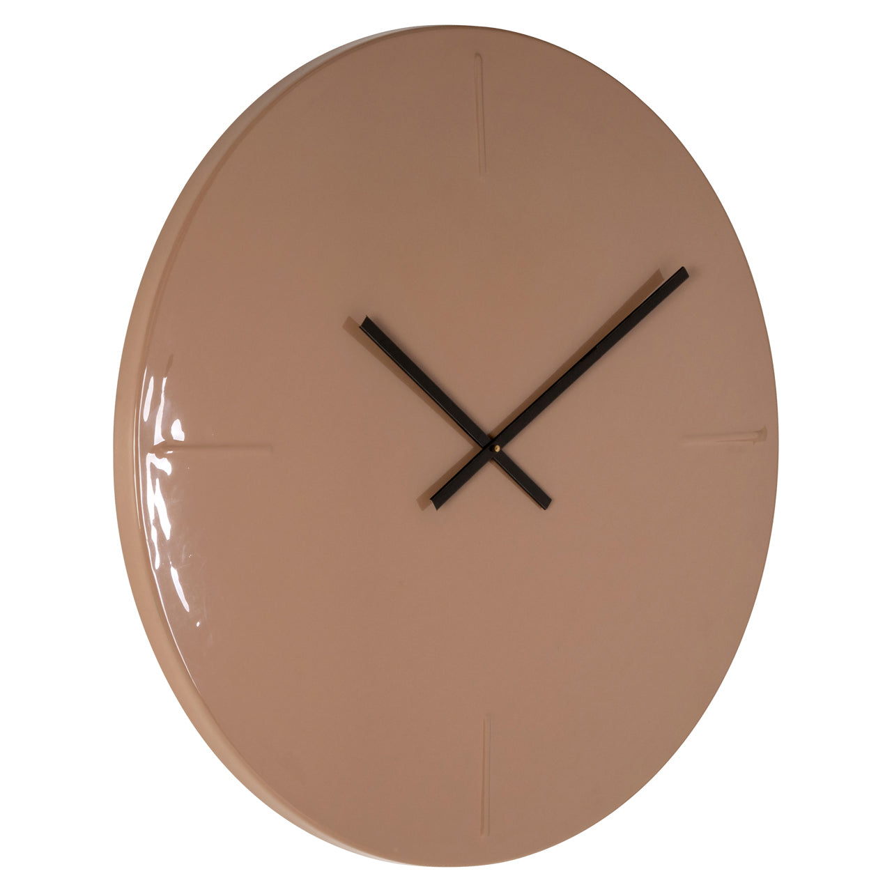 Clock Elles mocha mousse