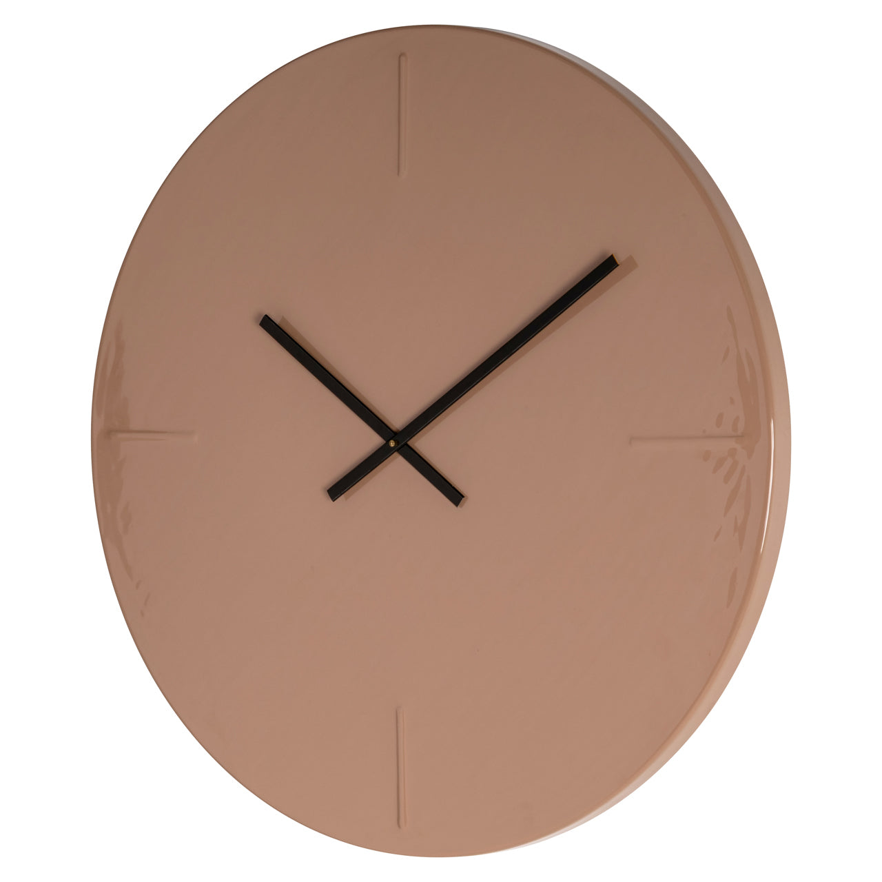 Clock Elles mocha mousse