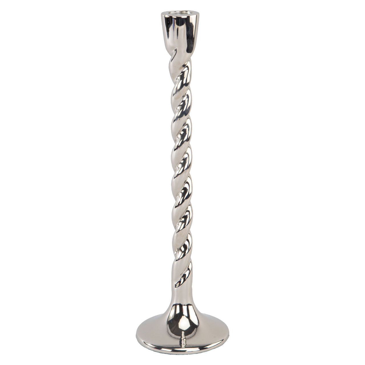 Candle holder Crillon silver large