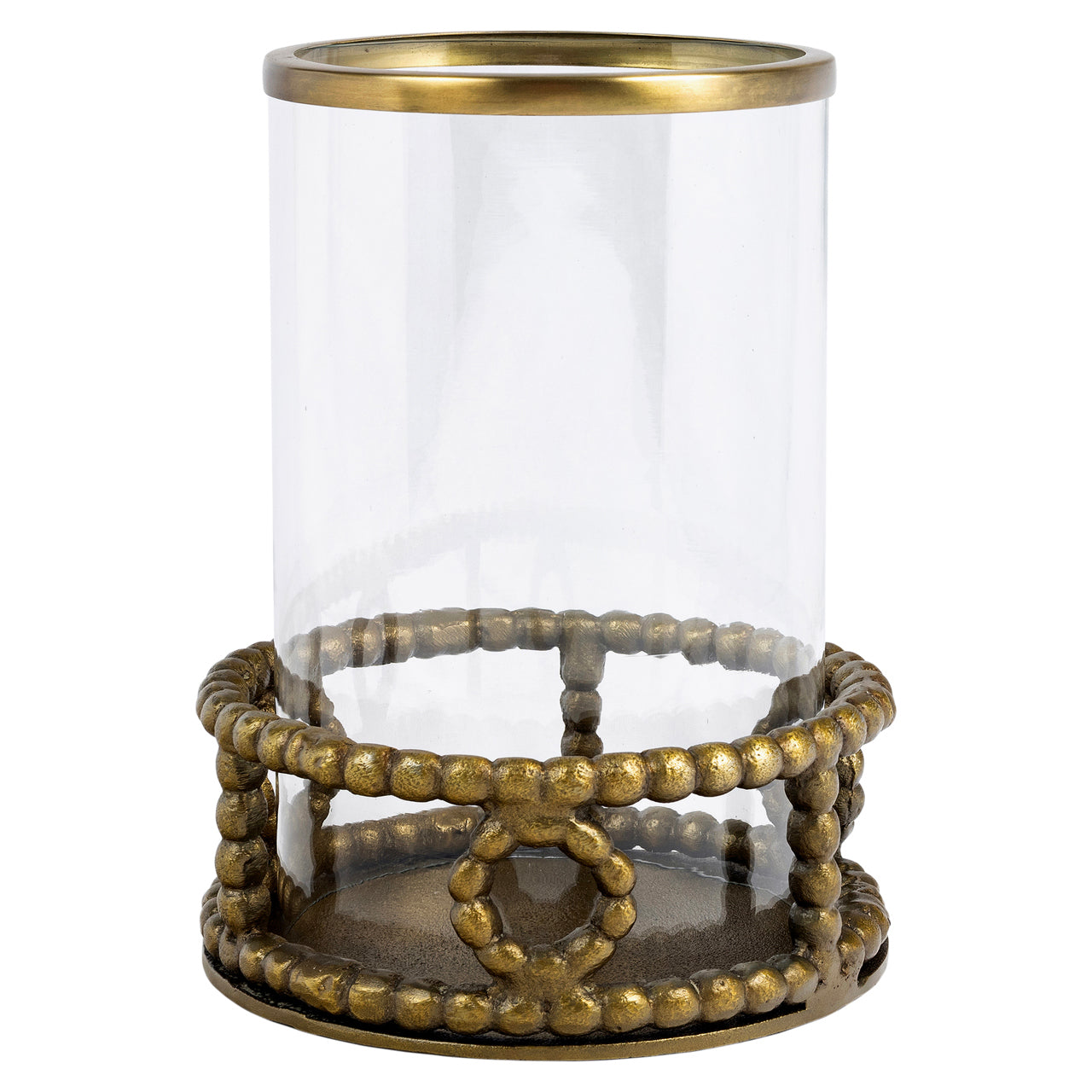 Hurricane light Mile brass antique